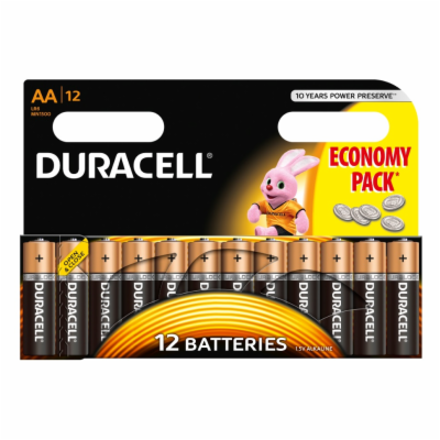 Duracell Basic alkalická baterie 12 ks (AA)