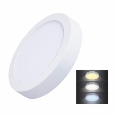 Solight LED mini panel CCT, přisazený, 18W, 1530lm, 3000K...