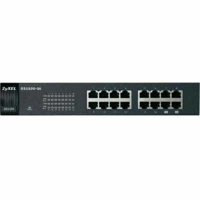 Zyxel GS1100-16 Zyxel GS1100-16 v3 16-port Gigabit Ethern...