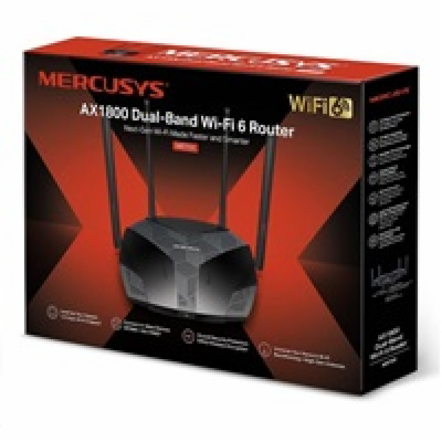 MERCUSYS MR70X Aginet WiFi6 router (AX1800, 2,4GHz/5GHz, ...