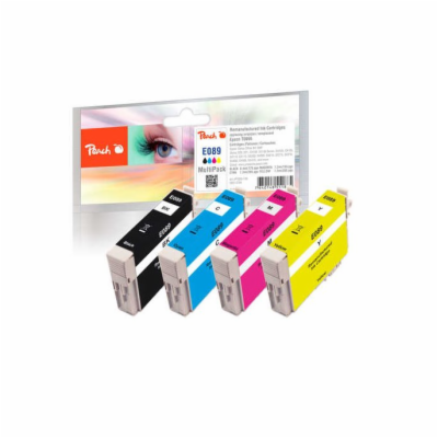 PEACH kompatibilní cartridge Epson T0895 MultiPack 1x Bla...