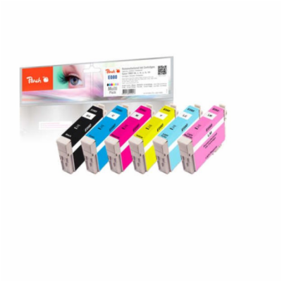 PEACH kompatibilní cartridge Epson T0807 MultiPack, 6x8,2 ml