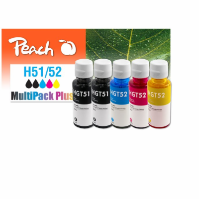 PEACH kompatibilní cartridge HP GT51, GT52, MultiPack Plus