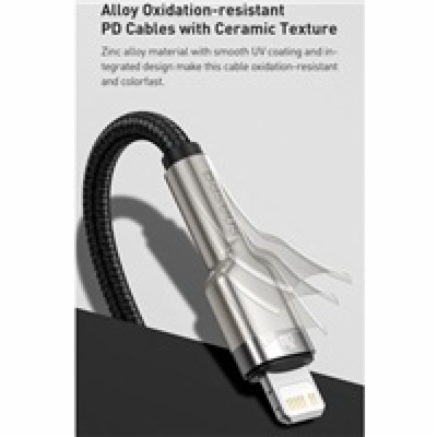 Baseus Cafule Series nabíjecí/datový kabel USB-C na Light...