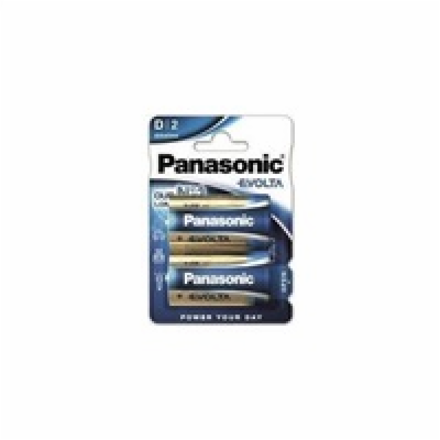 PANASONIC Alkalické baterie EVOLTA Platinum LR20EGE/2BP D...