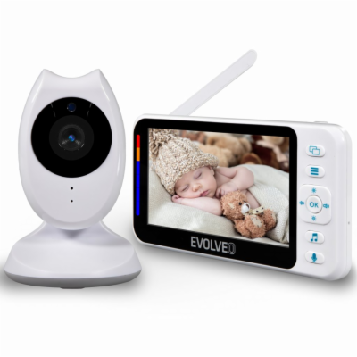 EVOLVEO Baby monitor N4, dětská chůvička, audio i video p...