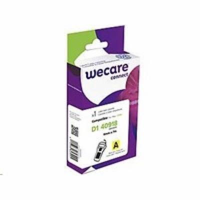 WECARE ARMOR páska kompatibilní s DYMO S0720730,Black/Yel...