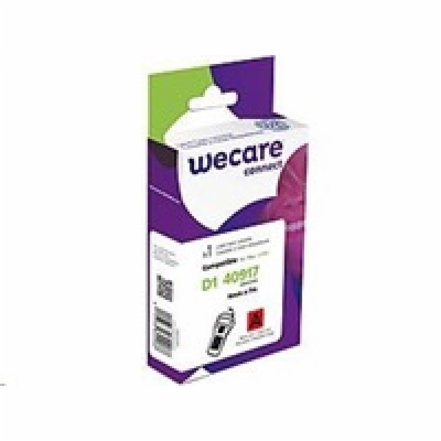 WECARE ARMOR páska kompatibilní s DYMO S0720720,Black/Red...