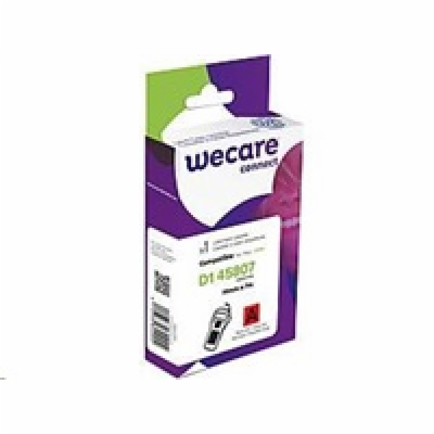 WECARE ARMOR páska kompatibilní s DYMO S0720870,Black/Red...