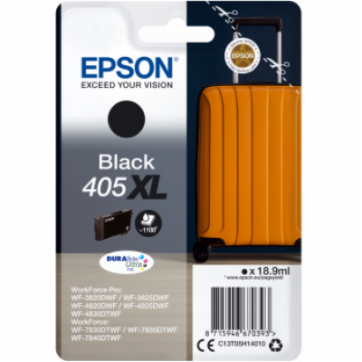 EPSON ink čer Singlepack Black 405XL Durabrite Ultra