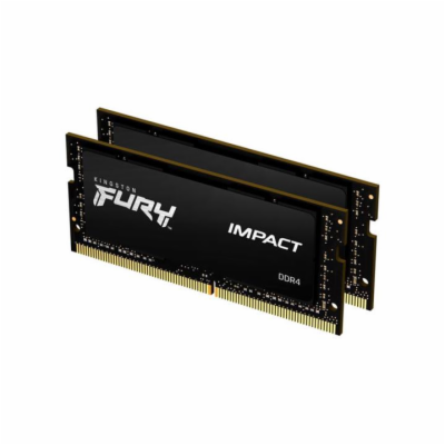 Kingston FURY Impact/SO-DIMM DDR4/32GB/2666MHz/CL15/2x16G...