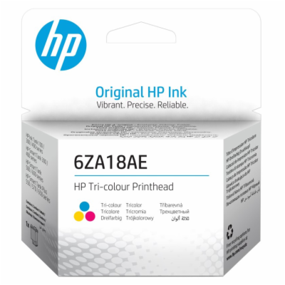 HP 6ZA18AE - originální HP Tri-Color Printhead