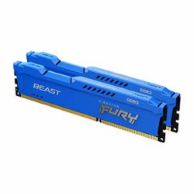 Kingston FURY Beast/DDR3/16GB/1600MHz/CL10/2x8GB/Blue