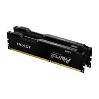 Kingston FURY Beast/DDR3/16GB/1600MHz/CL10/2x8GB/Black