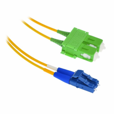 XtendLan FO patch LC-SC/APC 0.5m 9/125, duplex, ultraflex...