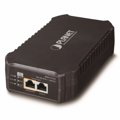 Planet POE-175-95 Ultra PoE injektor 802.3af/at/bt, do 95...