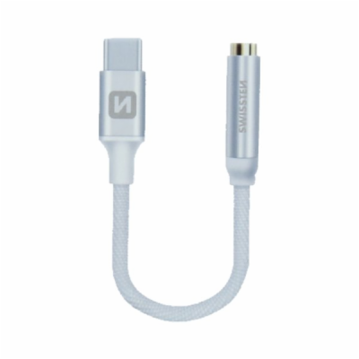 Swissten Audio Adaptér Textile Usb-C/Jack (Samice) 0,15 M...