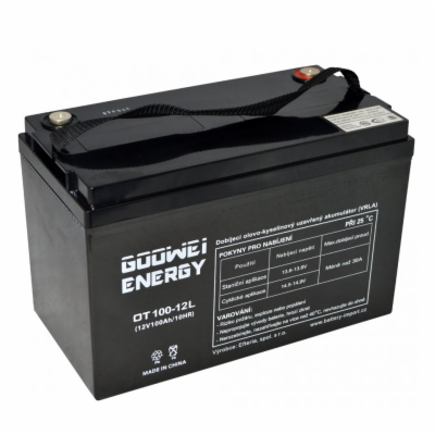 Goowei Energy OTL100-12 100Ah 12V Pb záložní akumulátor V...