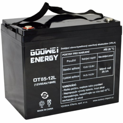 Goowei Energy OTL85-12 85Ah 12V Pb záložní akumulátor VRL...