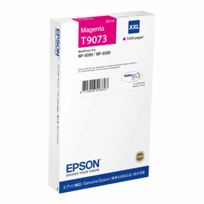 Epson inkoustová náplň/ C13T907340/  WF-6xxx/ XXL Magenta