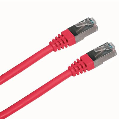 DATACOM Patch cord FTP CAT5E 2m červený