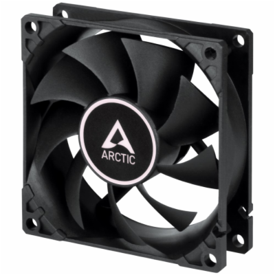 ARCTIC F8 black ventilátor 80mm / černý