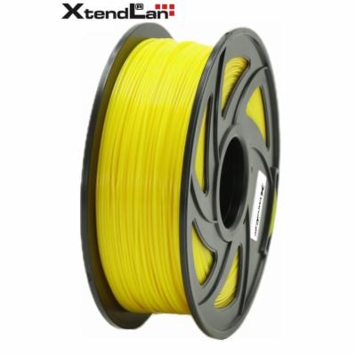 XtendLAN PLA filament 1,75mm žlutý 1kg