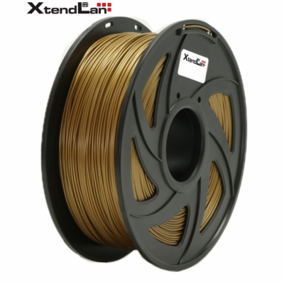 XtendLAN PLA 1,75mm zlatý 1kg XtendLan filament PLA 1kg z...