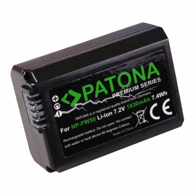 PATONA baterie pro foto Sony NP-FW50 1030mAh Li-Ion PREMIUM