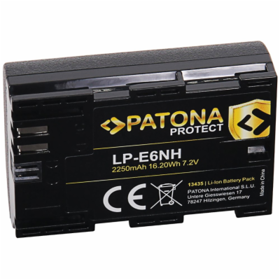 PATONA baterie pro foto Canon LP-E6NH 2600mAh Li-Ion Prot...