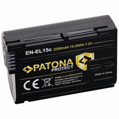 PATONA baterie pro foto Nikon EN-EL15C 2600mAh Li-Ion Pro...