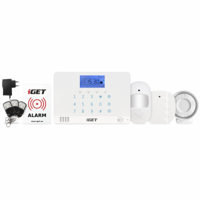 iGET SECURITY M3B - Víceúčelový bezdrátový GSM alarm, det...