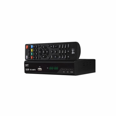 SET TOP BOX GoSAT GS240T2 DVB-T2 FullHD s HEVC H.265, USB...