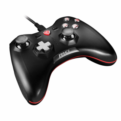 MSI gamepad FORCE GC20 V2/ drátový/ OTG/ USB/ pro PC, PS3...