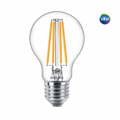 Philips CorePro LEDBulb ND 10.5-100W E27 A60 827 CLEAR GL...