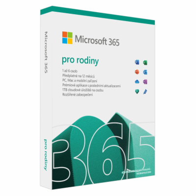 Microsoft 365 pro rodiny CZ (6GQ-01911)