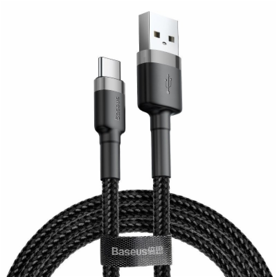 Baseus Cafule kabel USB-C 3A 1m (šedo-černý)