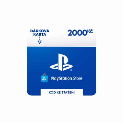 ESD CZ - PlayStation Store el. peněženka - 2000 Kč