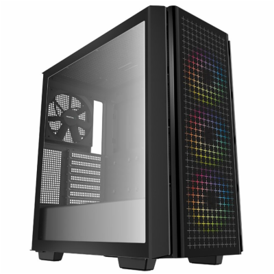 DEEPCOOL skříň CG540 / ATX / 3x120mm fan / 140mm ARGB fan...