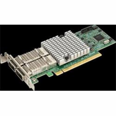 SUPERMICRO AOC-S100G-M2C Dual QSFPF28 100Gb/s, Mellanox C...