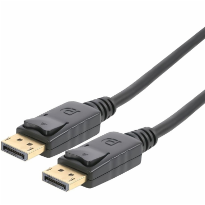 PremiumCord DisplayPort 2.0 přípojný kabel M/M, zlacené k...