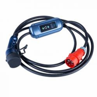 Akyga Kabel pro elektromobily CEE 5pin / Type2 LCD 16A 5m