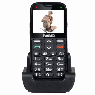 EVOLVEO EasyPhone XG, mobilní telefon pro seniory s nabíj...