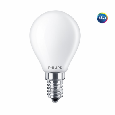 Philips LED žárovka LED E14 P45 6,5W = 60W 806lm 2700K Te...