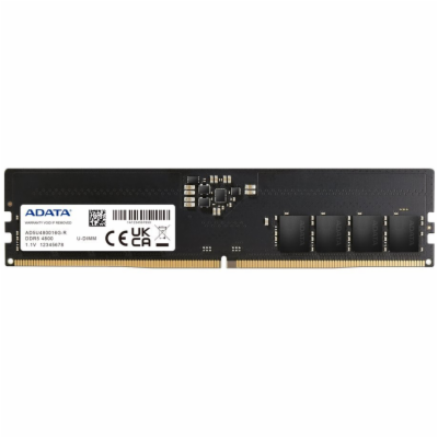 ADATA DIMM DDR5 16GB 4800MHz CL40, Single Tray