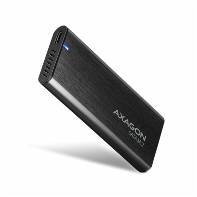 AXAGON EEM2-SBC, USB-C 3.2 Gen 2 - M.2 SATA SSD kovový RA...