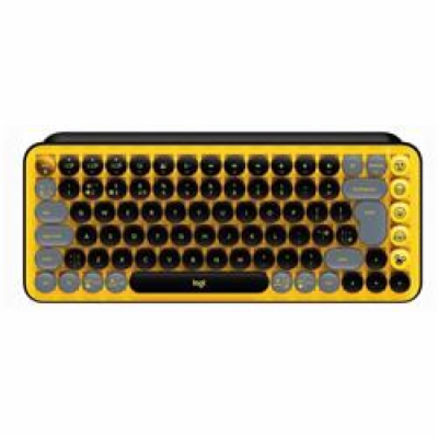 Logitech POP Keys Wireless Mechanical Keyboard With Emoji...