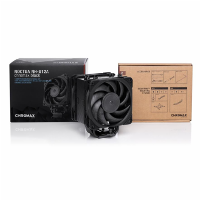 NOCTUA chladič procesoru NH-U12A chromax.black