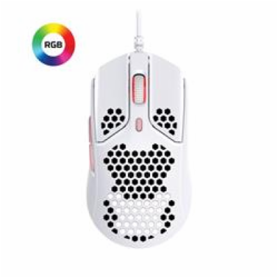 HP HyperX Pulsefire Haste - Gaming Mouse (White-Pink)