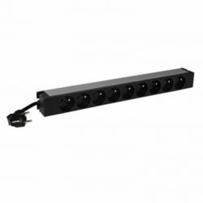 LEGRAND PDU Základní, 1U-19", výstup 9x 230V (CZ/FR), 1-f...